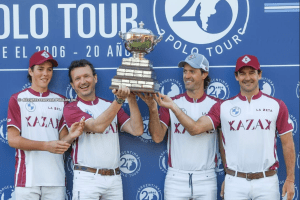 Kazak won the last leg of the Argentine Polo Tour, at Ellerstina